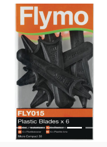 Flymo Plastic Blades